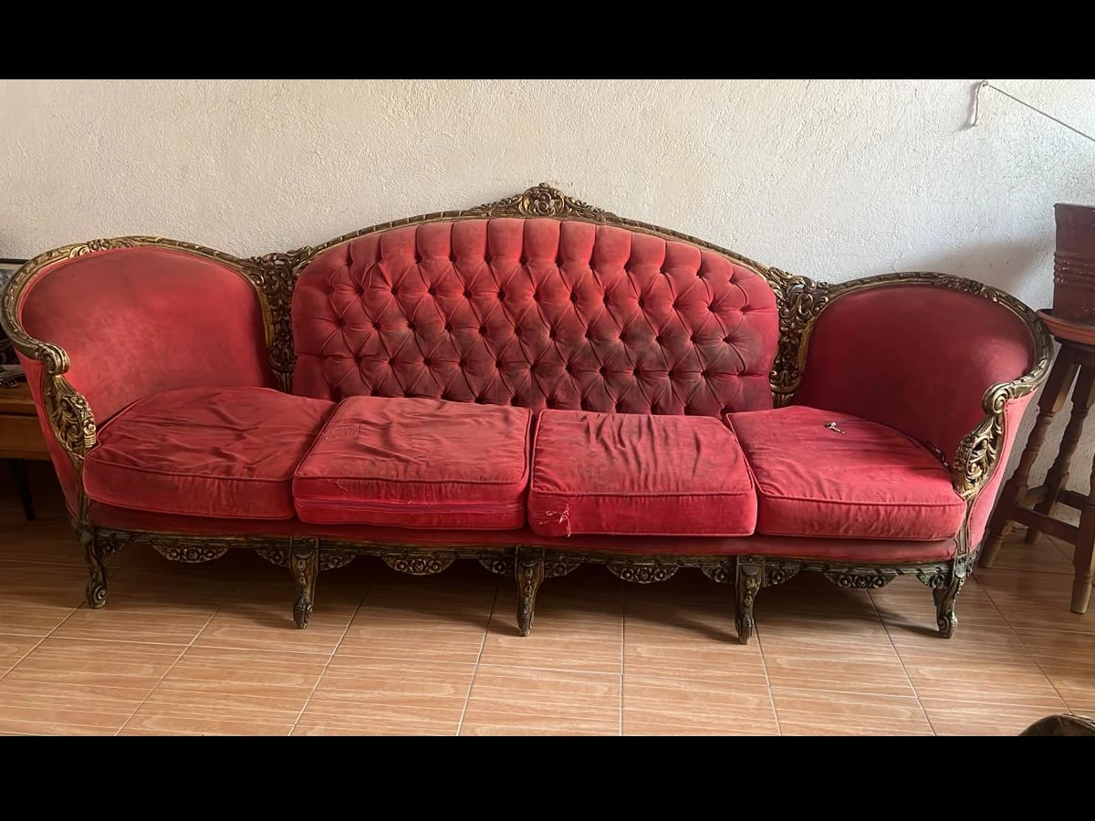 Sala antes de la renovación